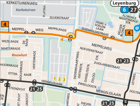 plattegrond N en G